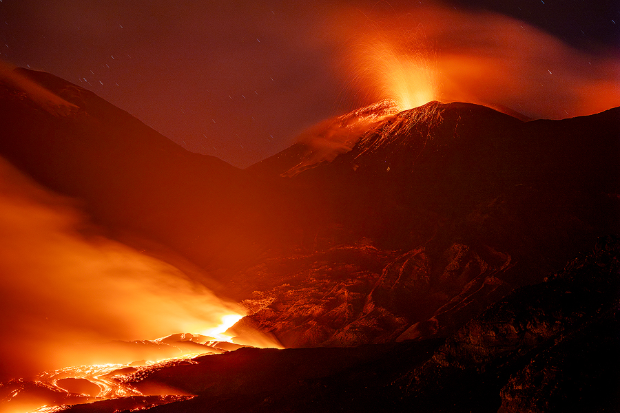 Eruption atmosphere