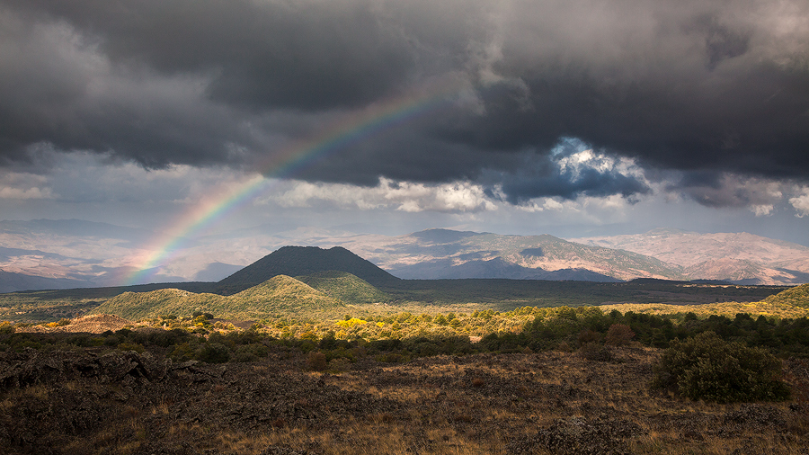 Autumn rainbow