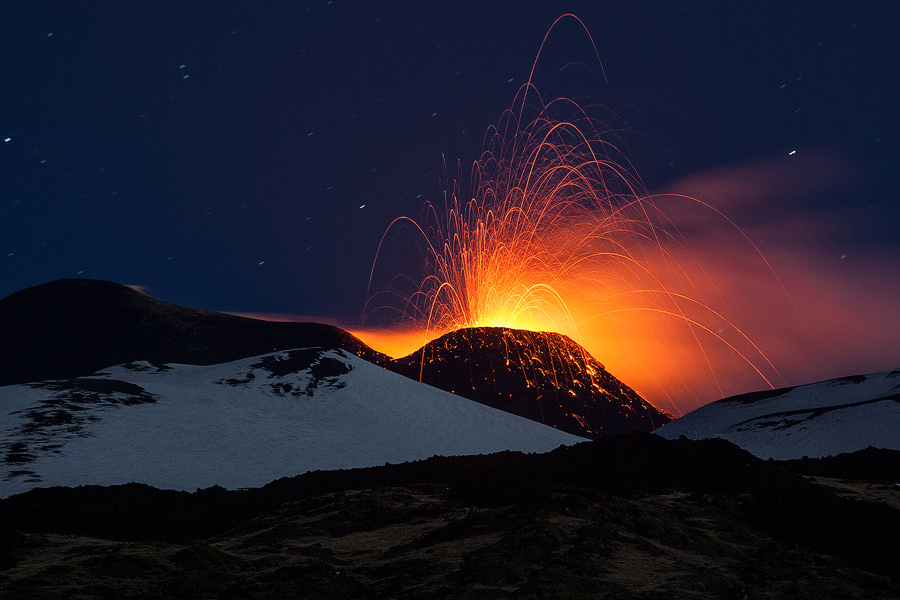 Etna's fireworks