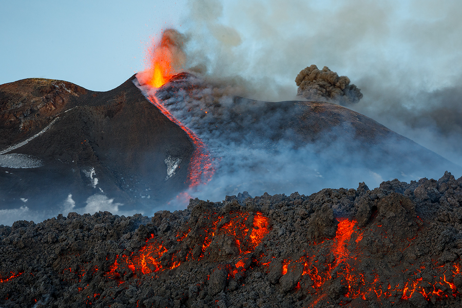 Lava front