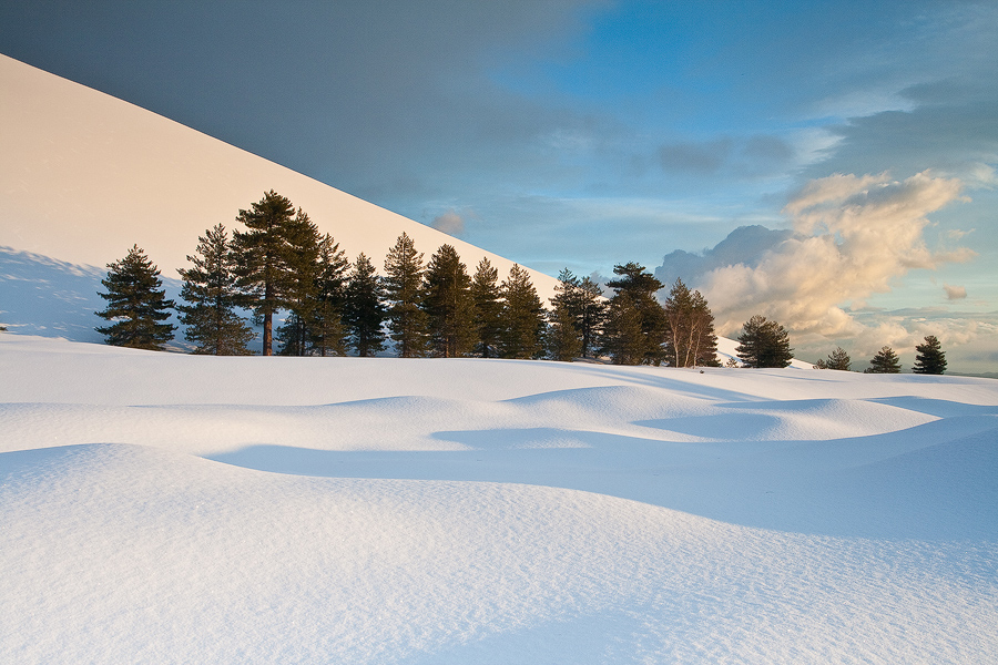 Onde nella neve